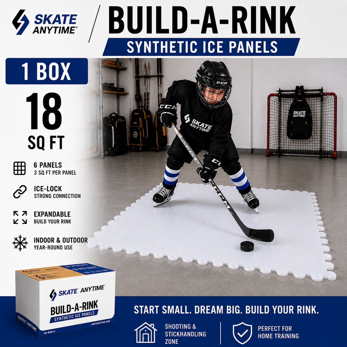 Starter Kit (Starter Ice, 18 sq ft, 6 panels)