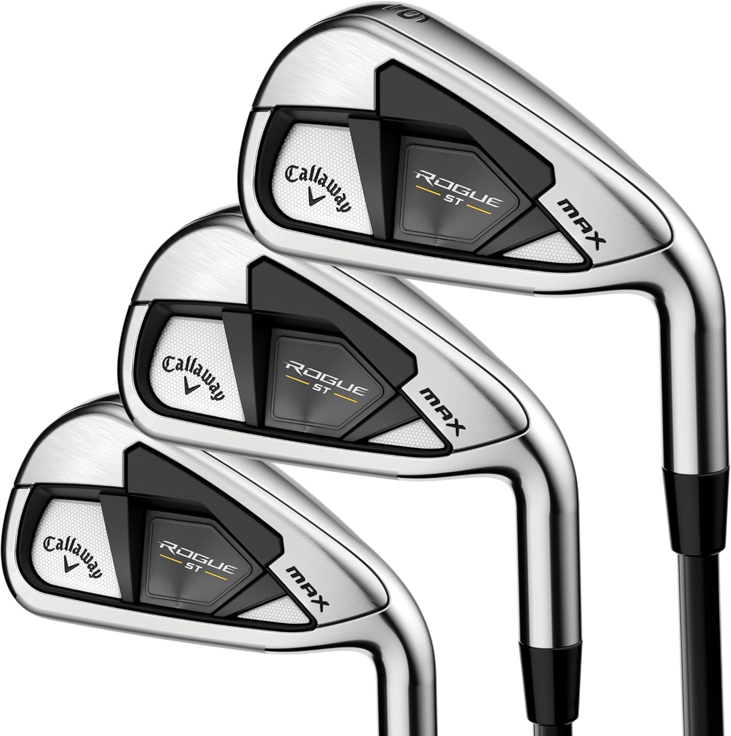 2024 Rogue ST Max Iron Sets, Left Handed, 5-PW,AW, Steel, Regular, Standard