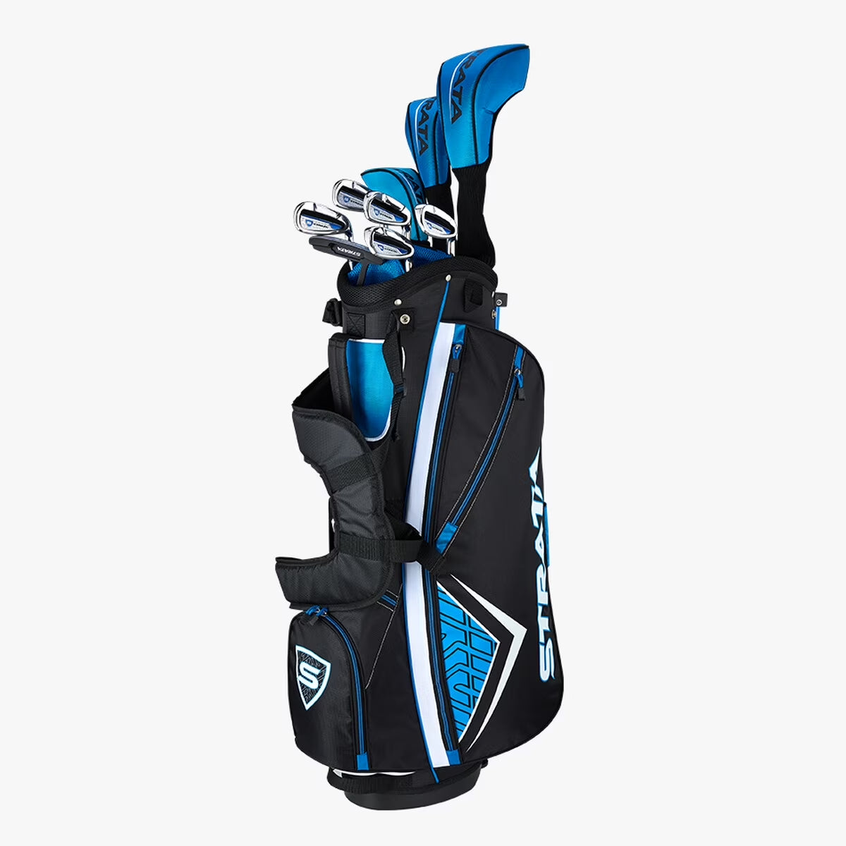 Strata Right-Hand Men'S 12-Piece Complete Golf Club Set, Graphite, Regular