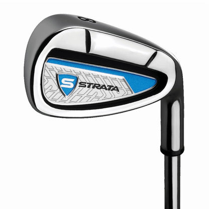 Strata Right-Hand Men'S 12-Piece Complete Golf Club Set, Graphite, Regular