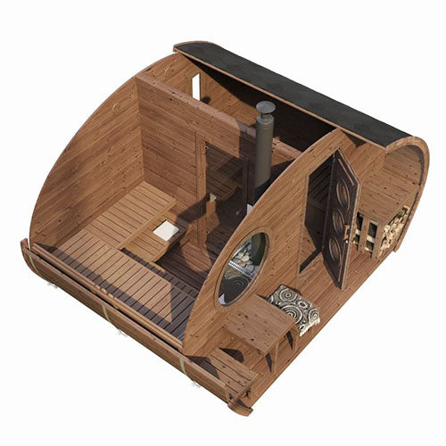 SaunaLife Model G11 | Premium Outdoor Garden Sauna