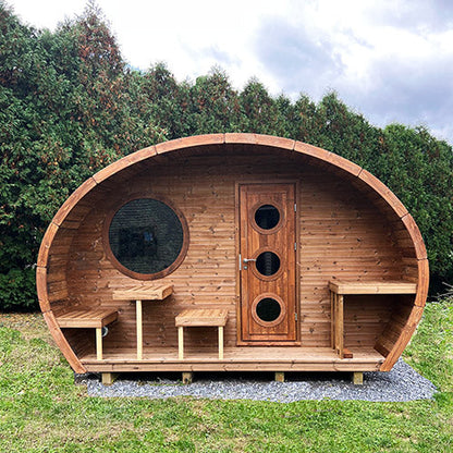 SaunaLife Model G11 | Premium Outdoor Garden Sauna