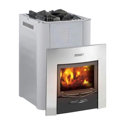 Harvia Pro 36 Duo | Wood-Burning Sauna Stove & Fireplace 31kW