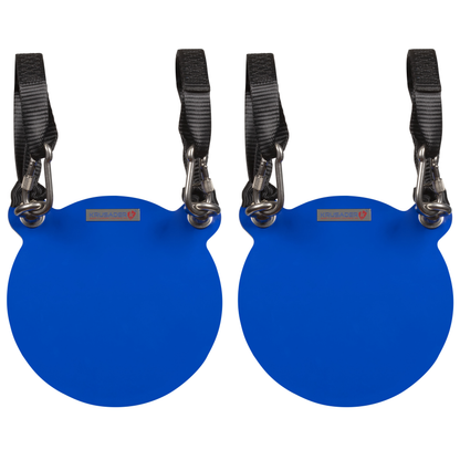 Steel Gong Shooting Target | Hockey & Lacrosse (2 Pack)