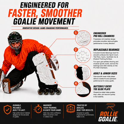 Rollie Goalie Slide Plates