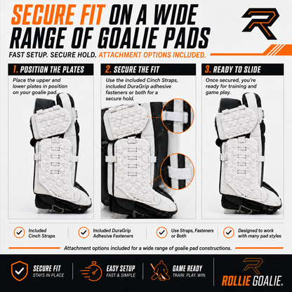 Rollie Goalie Slide Plates