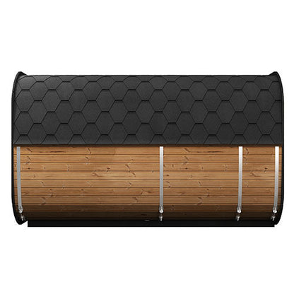 SaunaLife Model CL12GCP | Outdoor Cabin Sauna with Changing Room