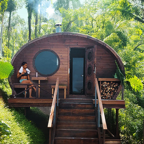 SaunaLife Model G11 | Premium Outdoor Garden Sauna