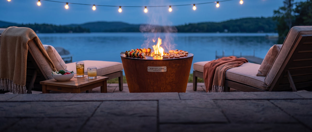 Arteflame ONE20 — 20" Flat-Top Charcoal Grill