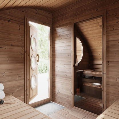 SaunaLife Model G11 | Premium Outdoor Garden Sauna