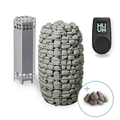 HUUM HIVE Mini 6kW Sauna Heater Package | Electric with UKU Controller