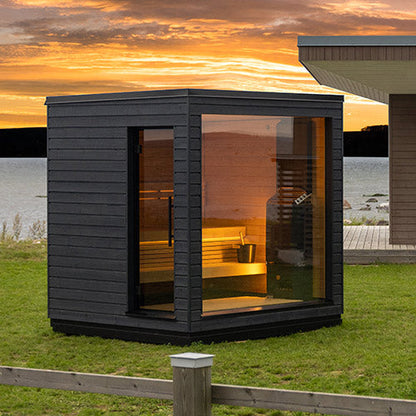 SaunaLife Model G6 | Premium Outdoor Garden Sauna Suite
